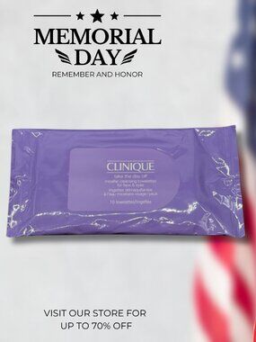 Clinique Take The Day Off Cleansing Towelettes (10 Towelettes)